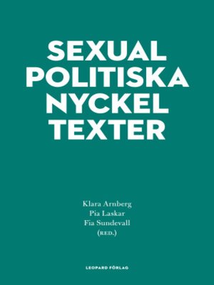 cover image of Sexualpolitiska nyckeltexter
